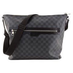 Louis Vuitton N40003 LV Mick PM Bag in Damier Graphite Canvas Replica sale  online ,buy fake bag