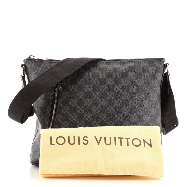 Louis Vuitton Mick Handbag Damier Graphite PM at 1stDibs