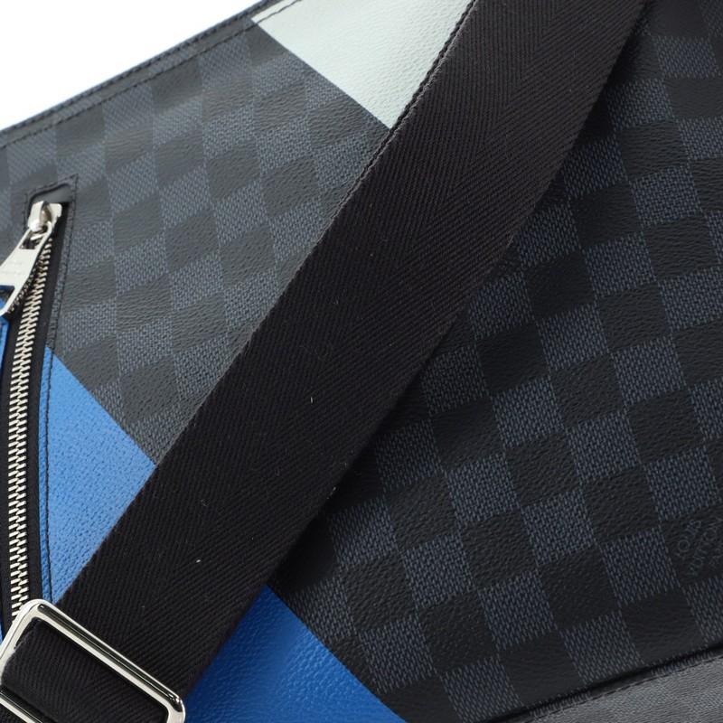 Louis Vuitton Mick Handbag Regatta Damier Cobalt PM 1