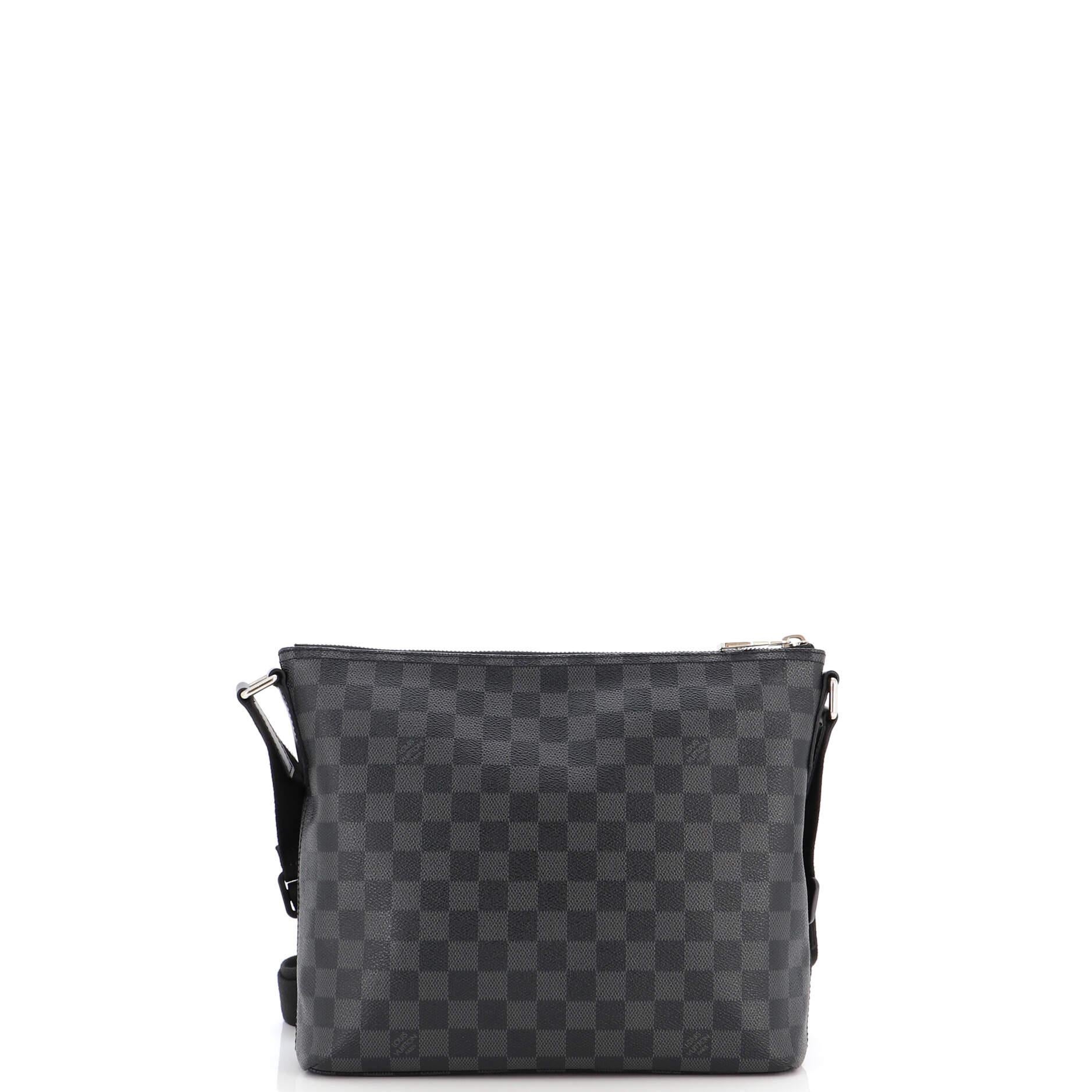 Louis Vuitton Mick Messenger Bag Damier Graphite PM In Good Condition In NY, NY