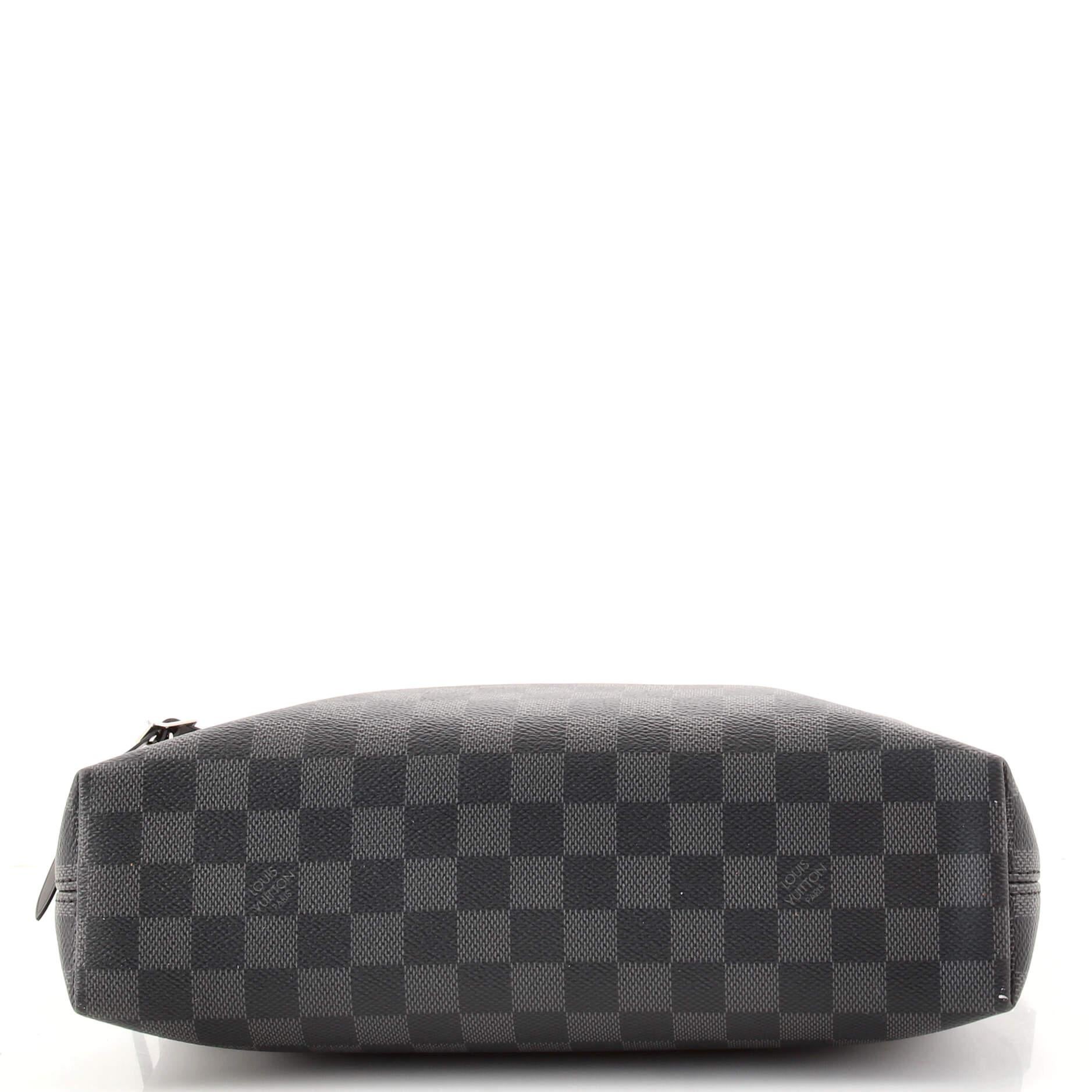 Louis Vuitton Mick NM Handbag Damier Graphite PM In Good Condition In NY, NY