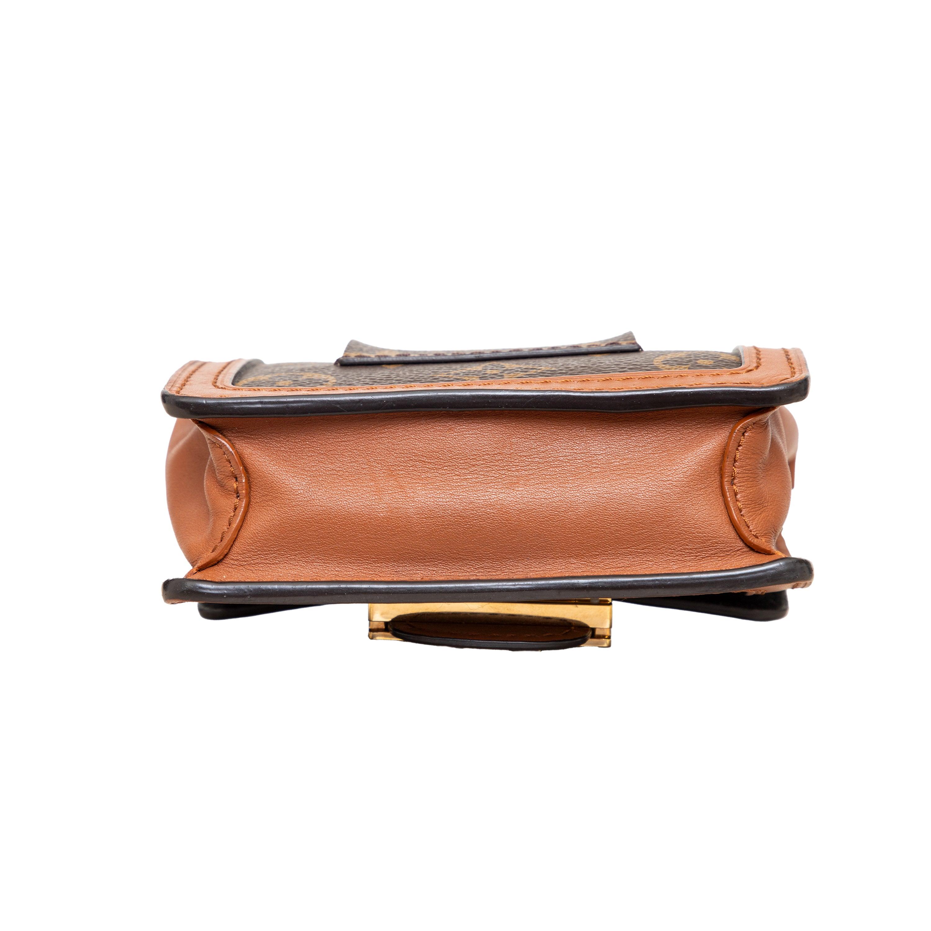 Louis Vuitton Micro Dauphine Two Way Bag - '20s For Sale 4