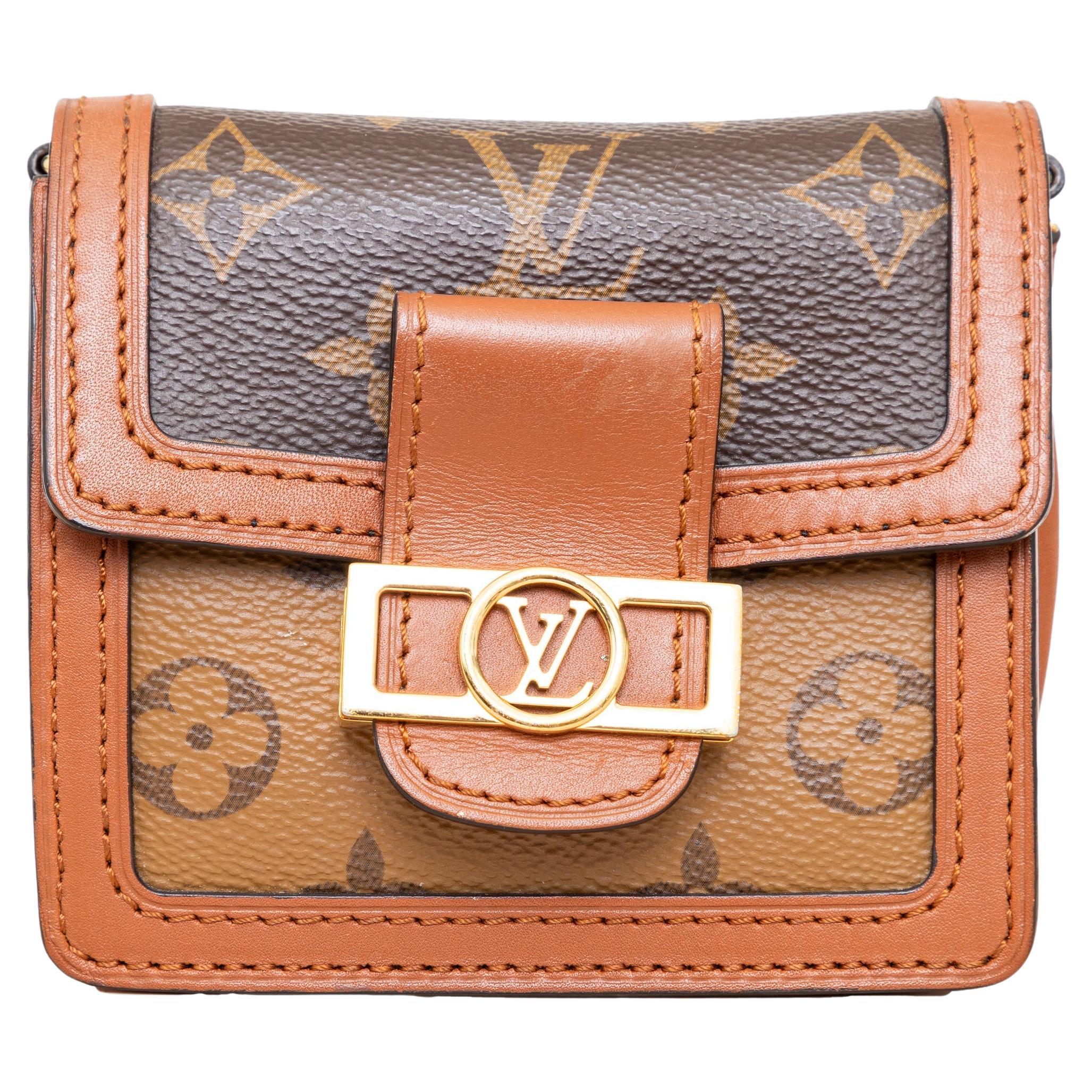 Louis Vuitton Micro Dauphine Two Way Bag - '20s For Sale