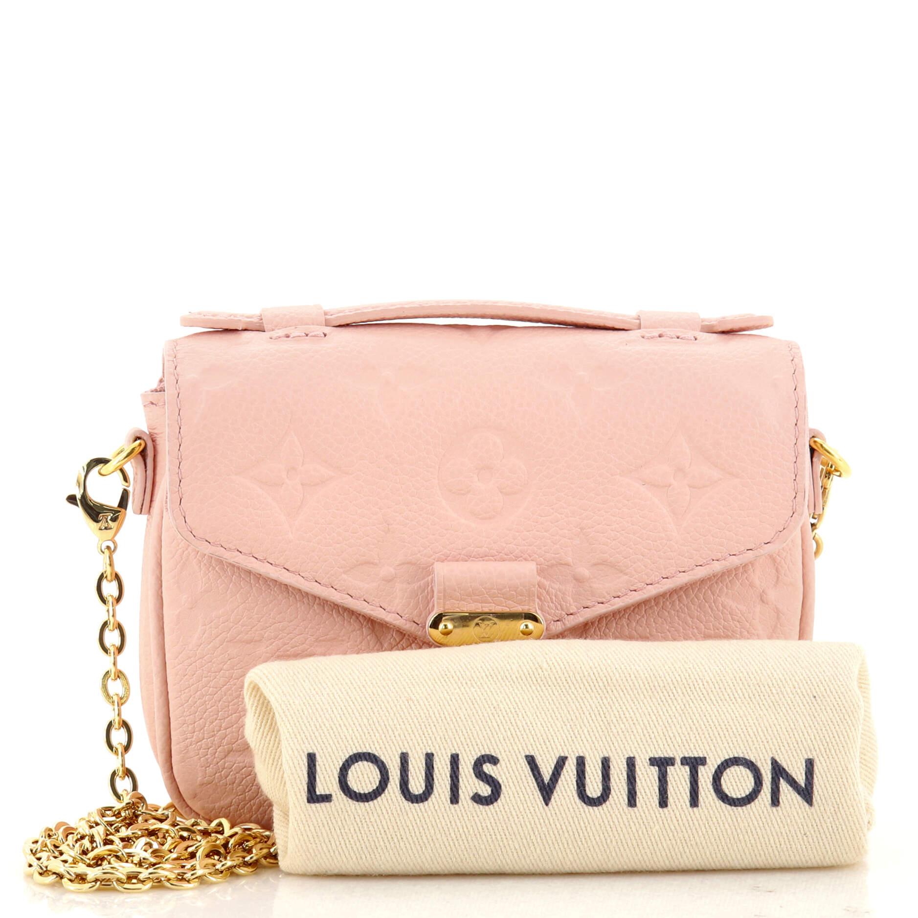 Louis Vuitton Monogram Empreinte Micro Metis Shoulder Bag