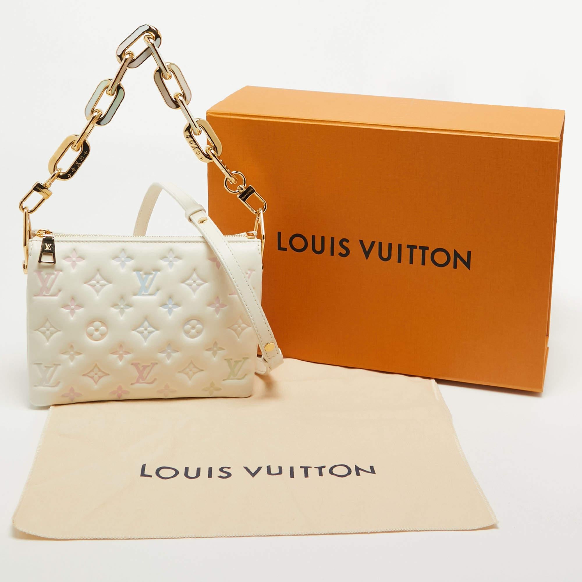 Louis Vuitton Milky Way Monogram Embossed Puffy Leather Coussin BB Bag 2