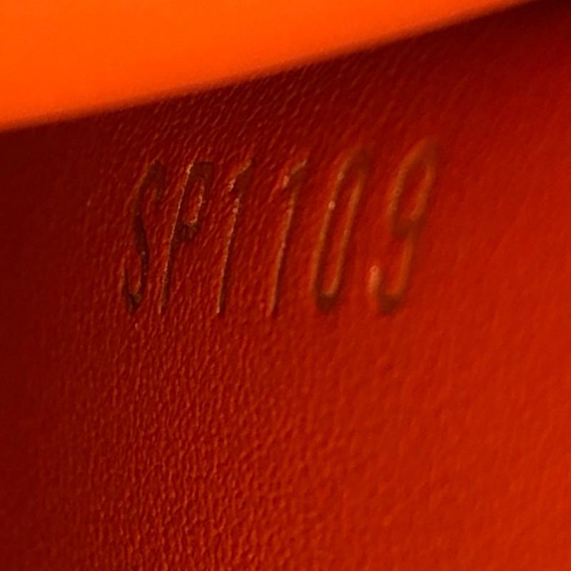 Orange Louis Vuitton Milla Handbag Veau Nuage Calfskin MM