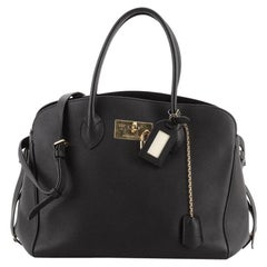 LOUIS VUITTON Milla MM 2way Hand Shoulder Bag Leather Noir M54348 90196205