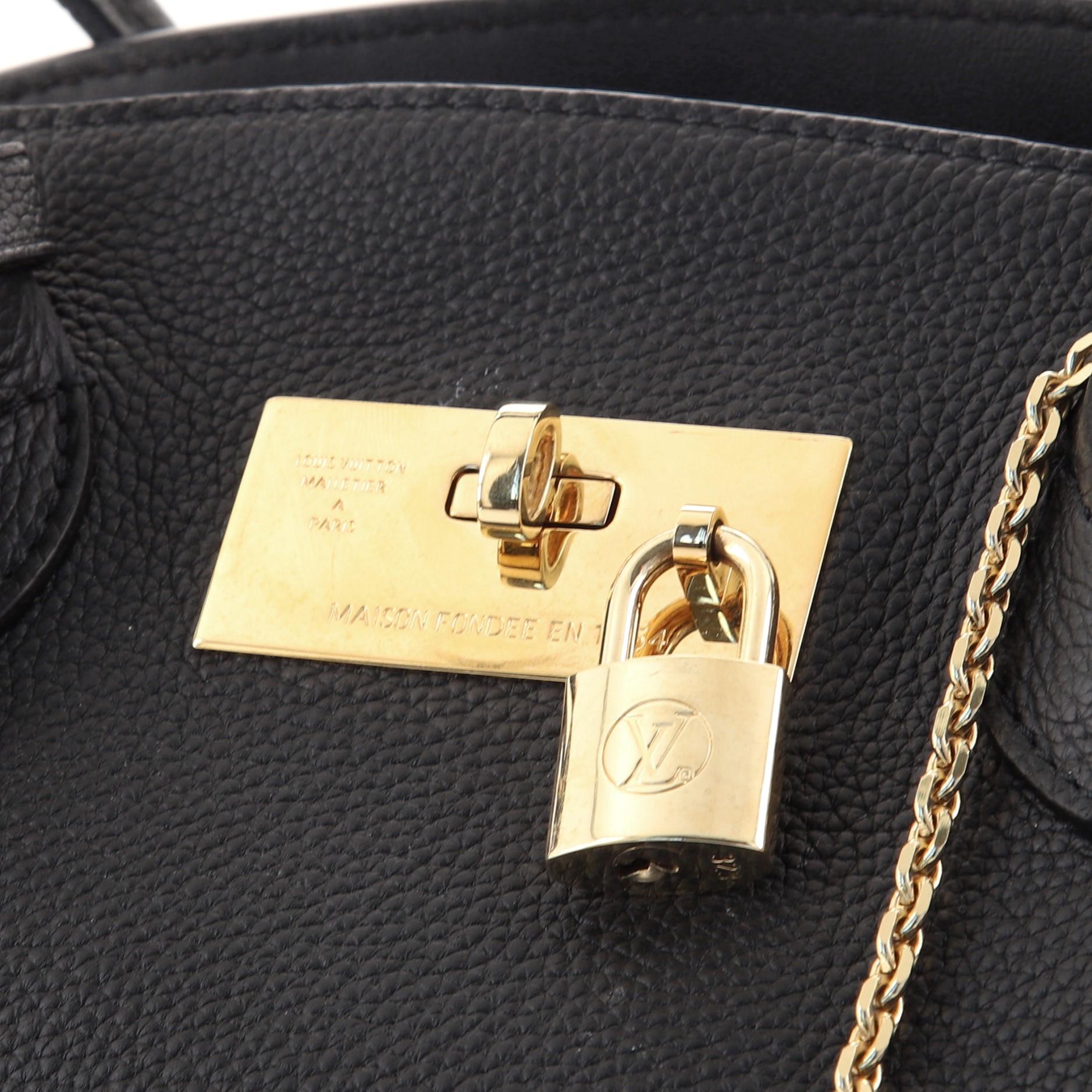 Louis Vuitton Milla Handbag Veau Nuage Calfskin PM 1
