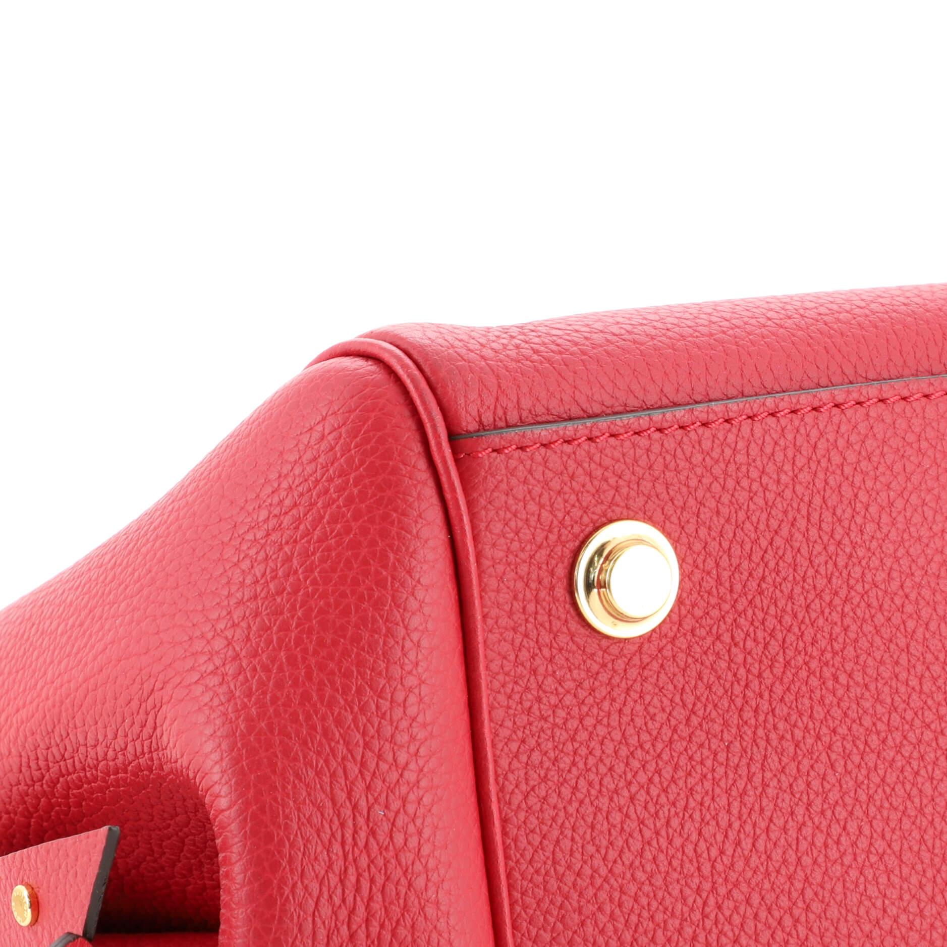 Louis Vuitton Milla Handbag Veau Nuage Calfskin PM In Good Condition In NY, NY