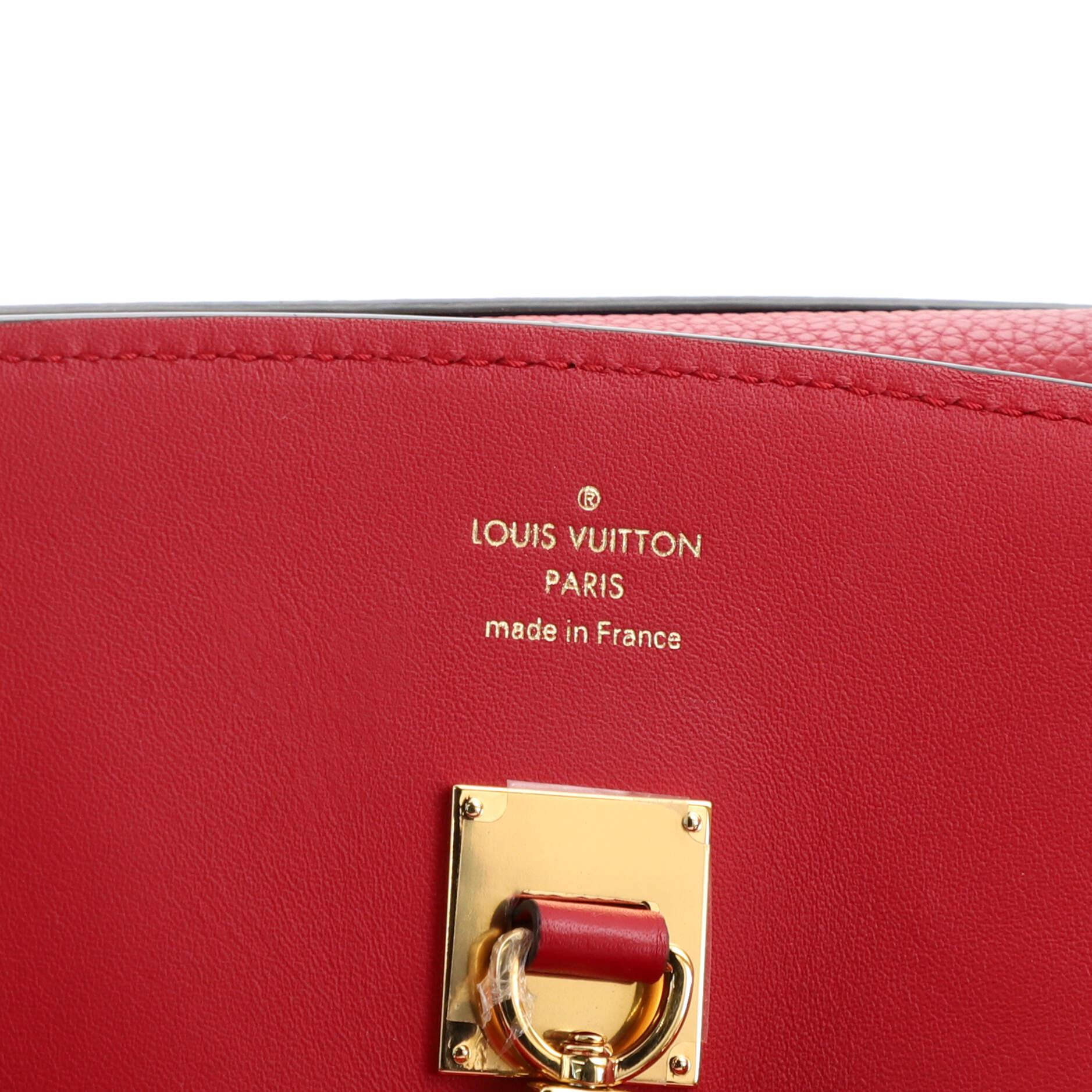 Women's or Men's Louis Vuitton Milla Handbag Veau Nuage Calfskin PM