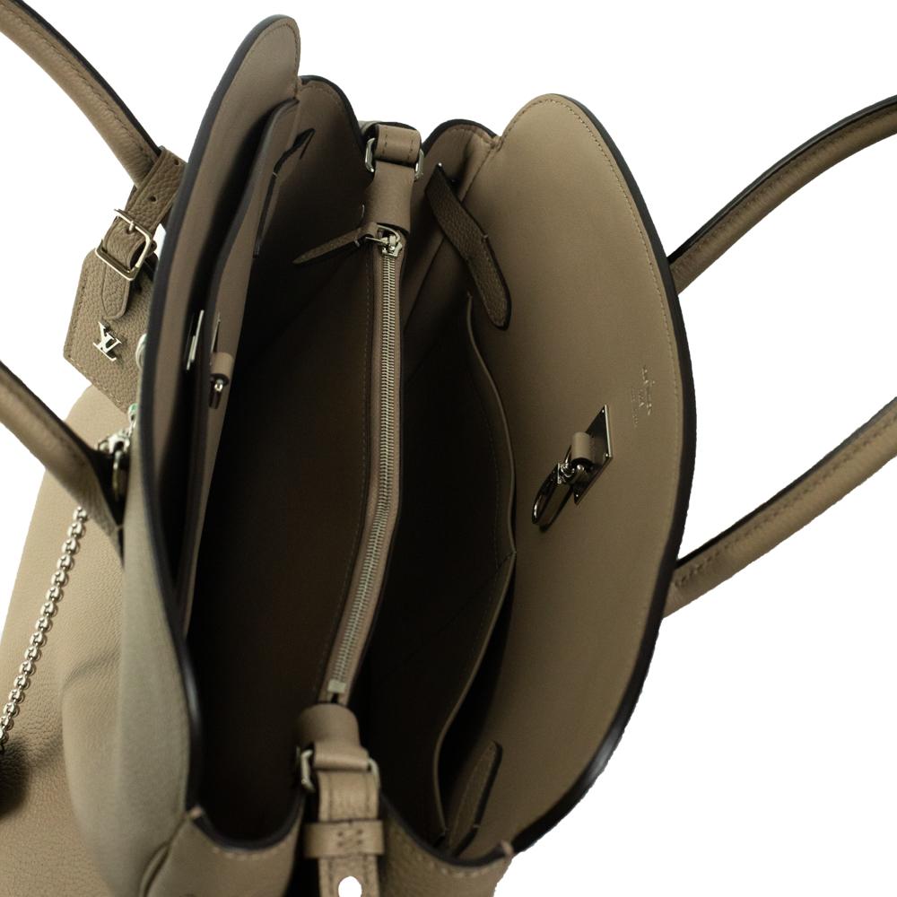 LOUIS VUITTON, Milla aus beigem Leder Damen im Angebot