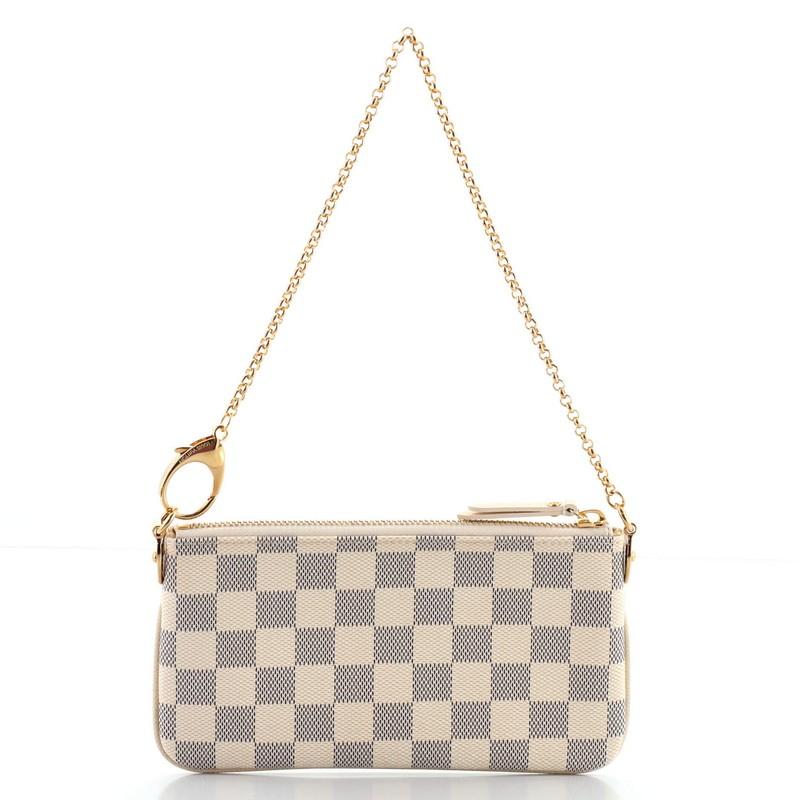 Louis Vuitton Milla Pochette Limited Edition Damier MM In Good Condition In NY, NY