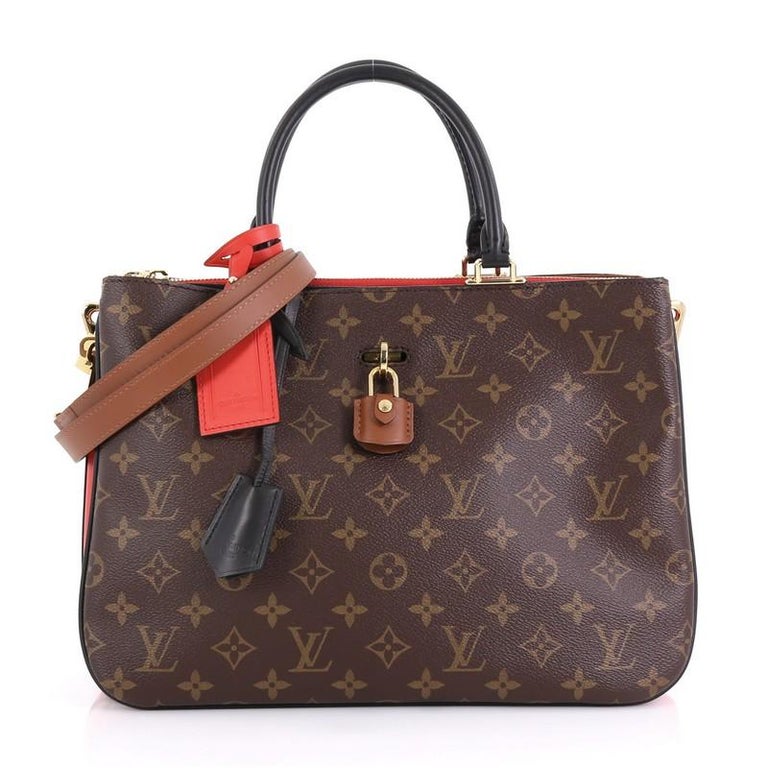 Louis Vuitton Millefeuille Handbag Monogram Canvas and Leather at 1stdibs