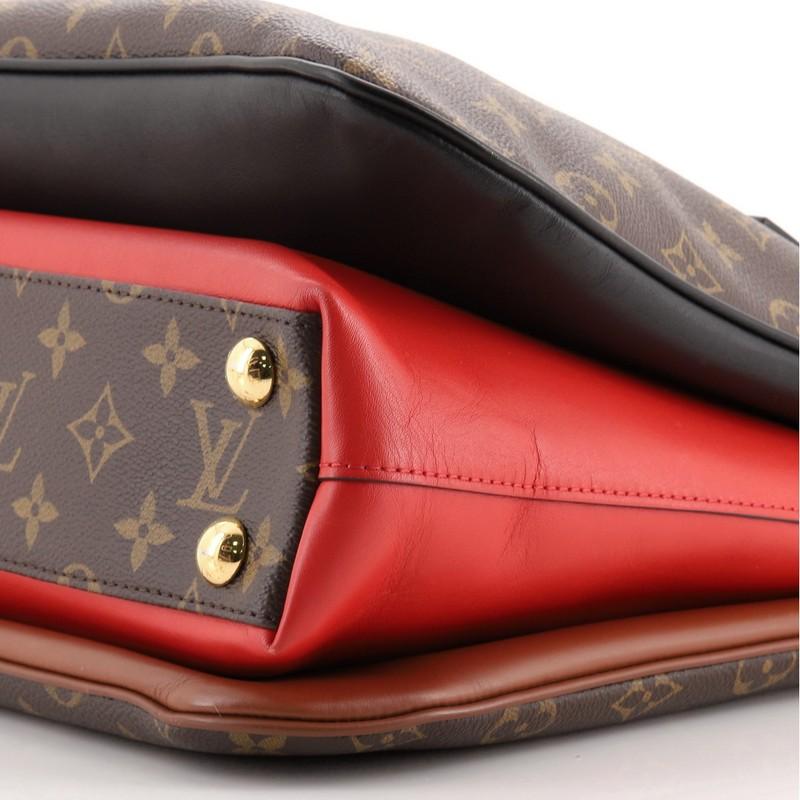 Louis Vuitton Millefeuille Borsa in tela e pelle Monogram 1