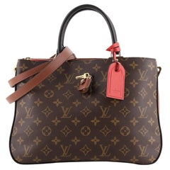 Louis Vuitton Millefeuille Borsa in tela e pelle Monogram