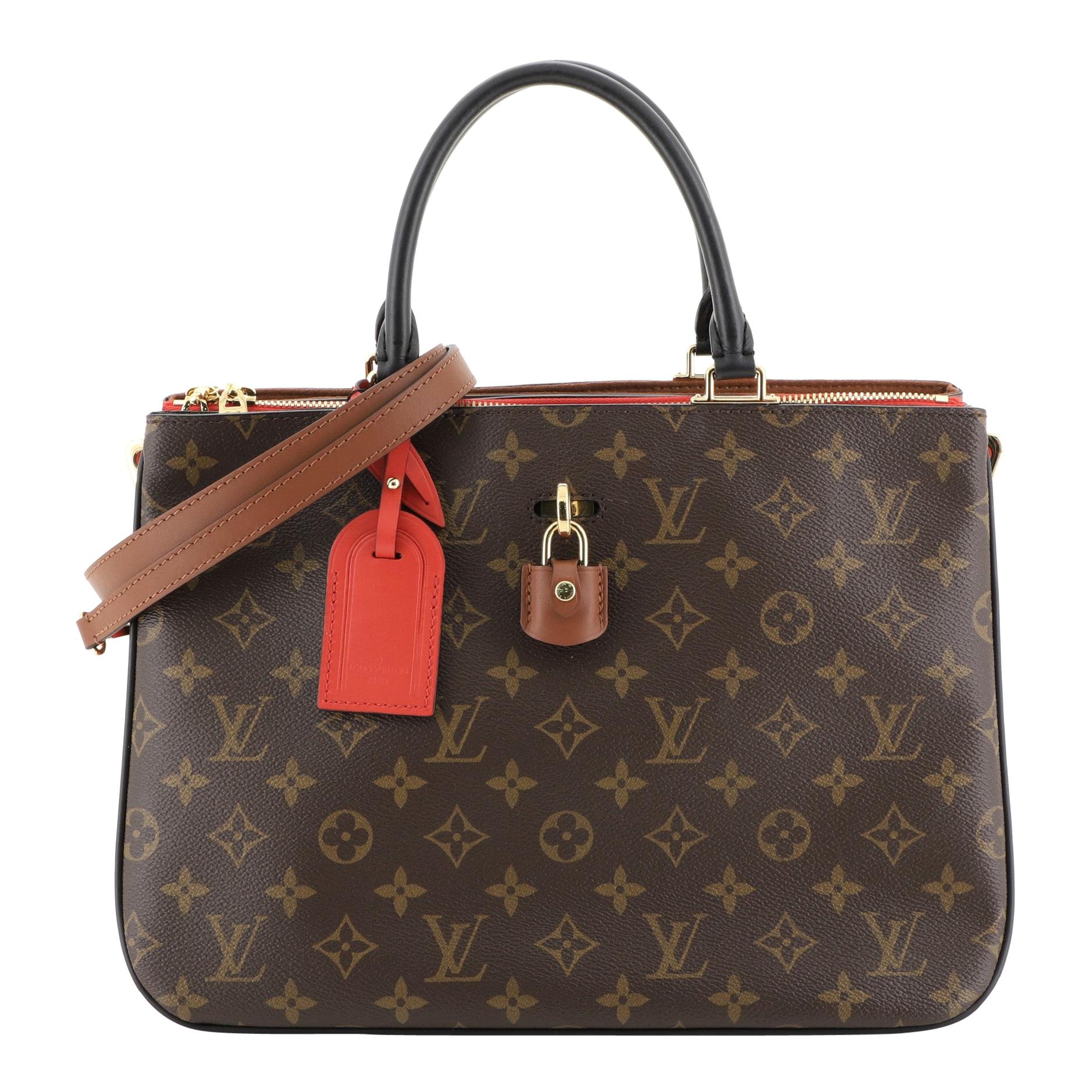 Louis Vuitton Millefeuille Handbag Monogram Canvas and Leather at