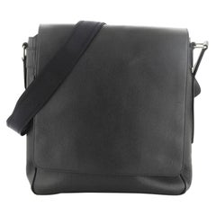 Louis Vuitton Milo Messenger Bag Taiga Leather