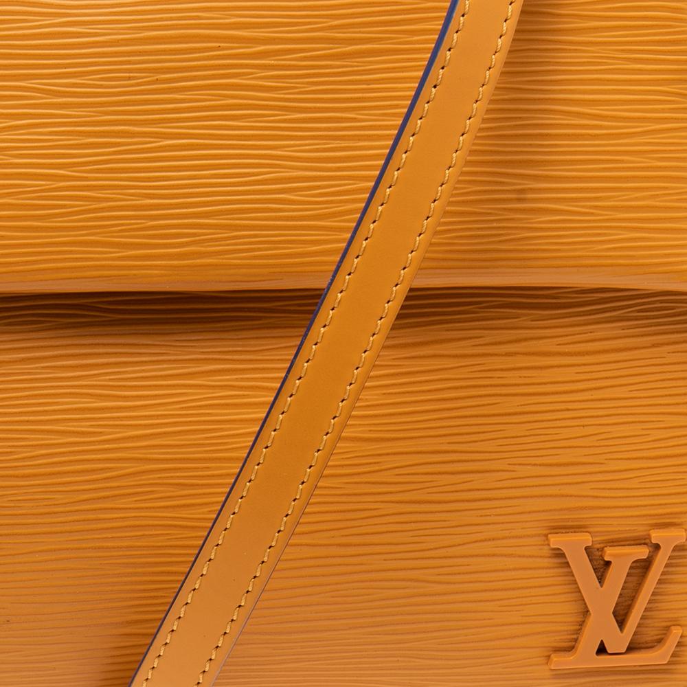 Orange Louis Vuitton Mimosa Epi Leather Cluny BB Bag