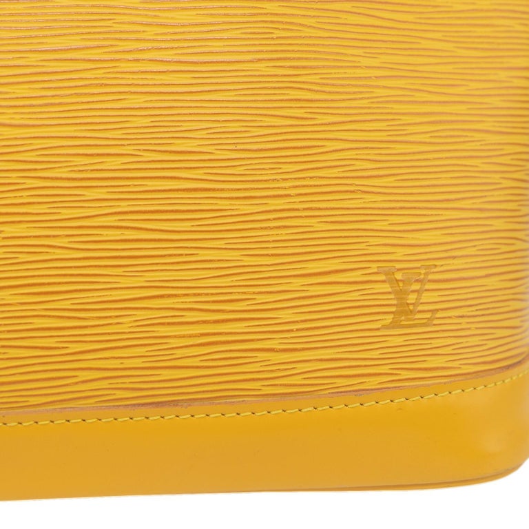 Louis Vuitton Mimosa Yellow EPI Leather Alma PM Top Handle Bag, 1996. For  Sale at 1stDibs
