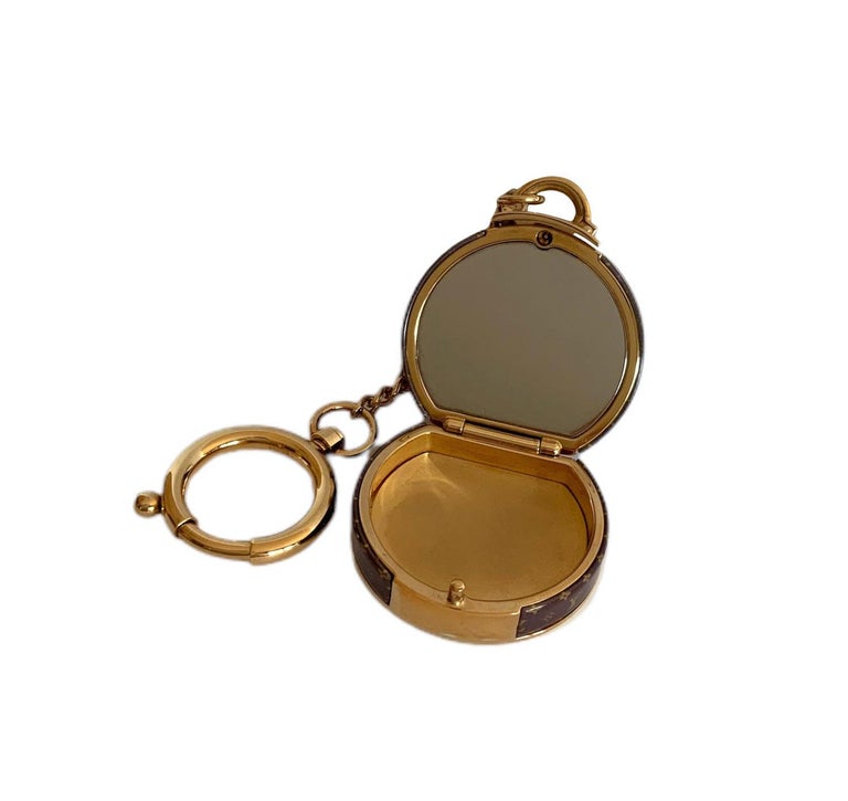 Louis Vuitton Micro Boite Chapeau with Mirror Bag Charm Key Holder