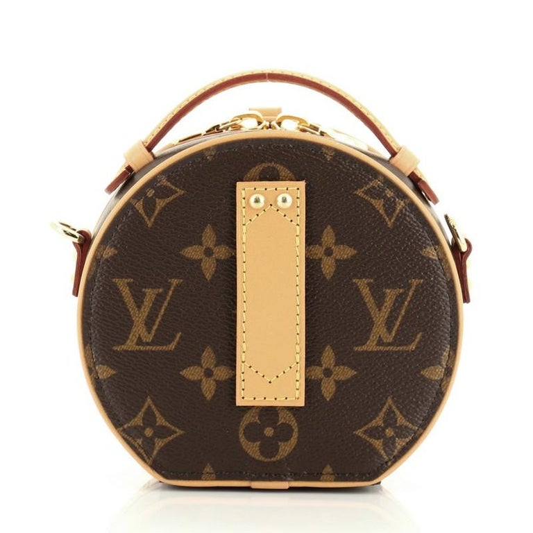 Louis Vuitton Monogram Canvas Petite Boite Chapeau Bag at 1stDibs