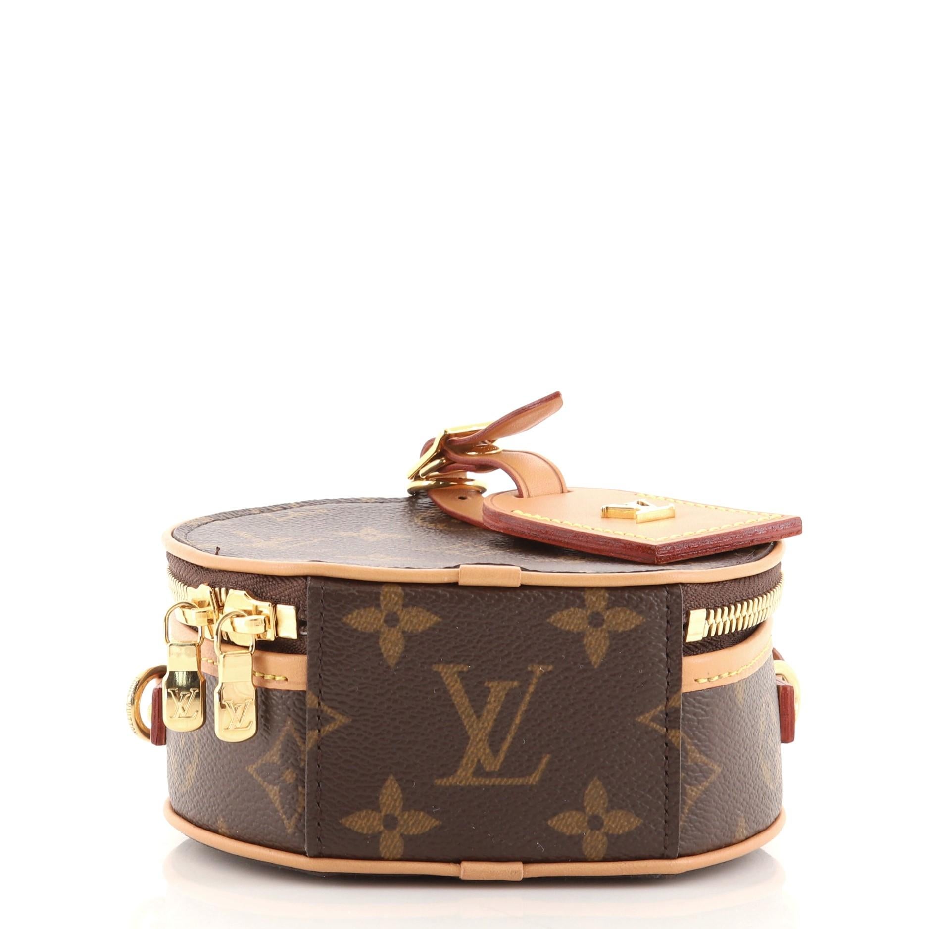Louis Vuitton Mini Boite Chapeau Borsa Monogram Canvas In condizioni buone a NY, NY