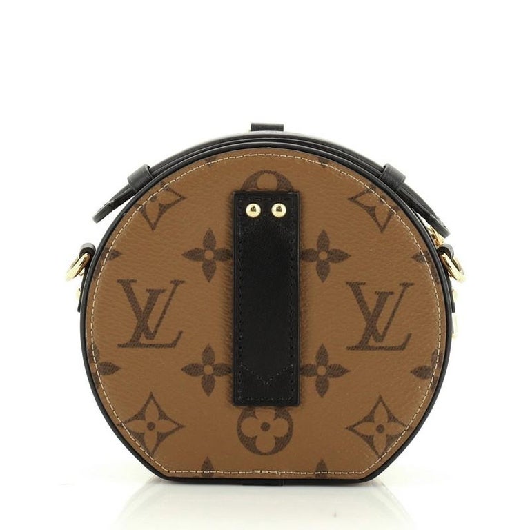 Louis Vuitton Petite Boite Chapeau Reverse Crossbody / Shoulder Bag Ne –  Mightychic