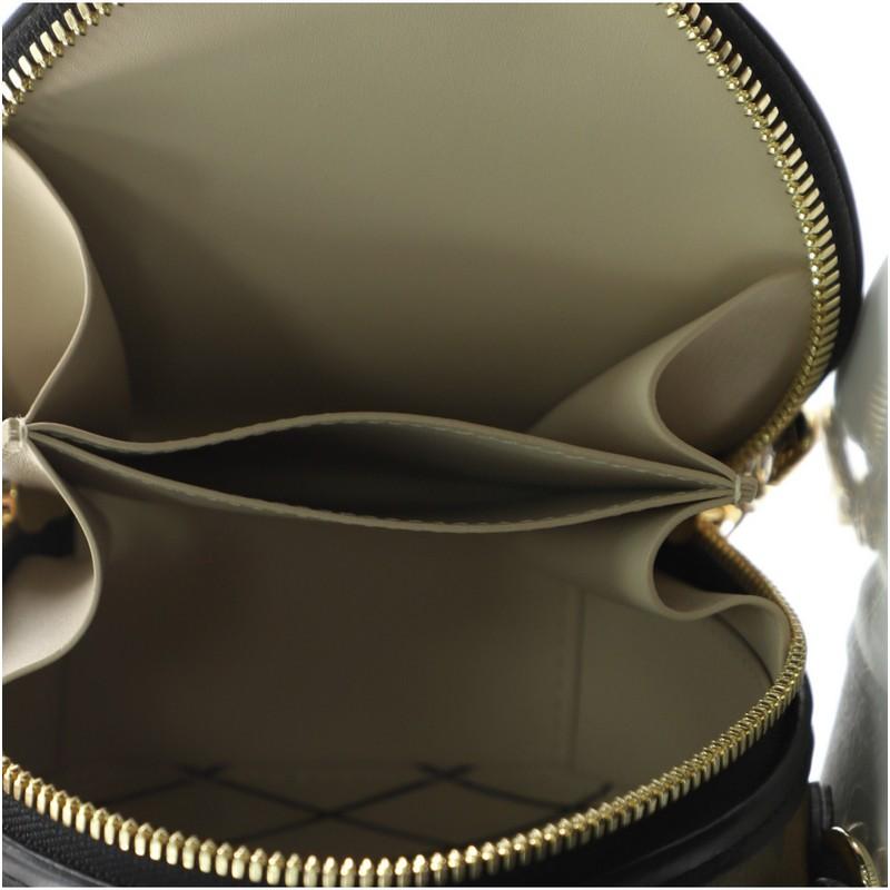 Black Louis Vuitton Mini Boite Chapeau Bag Reverse Monogram Canvas