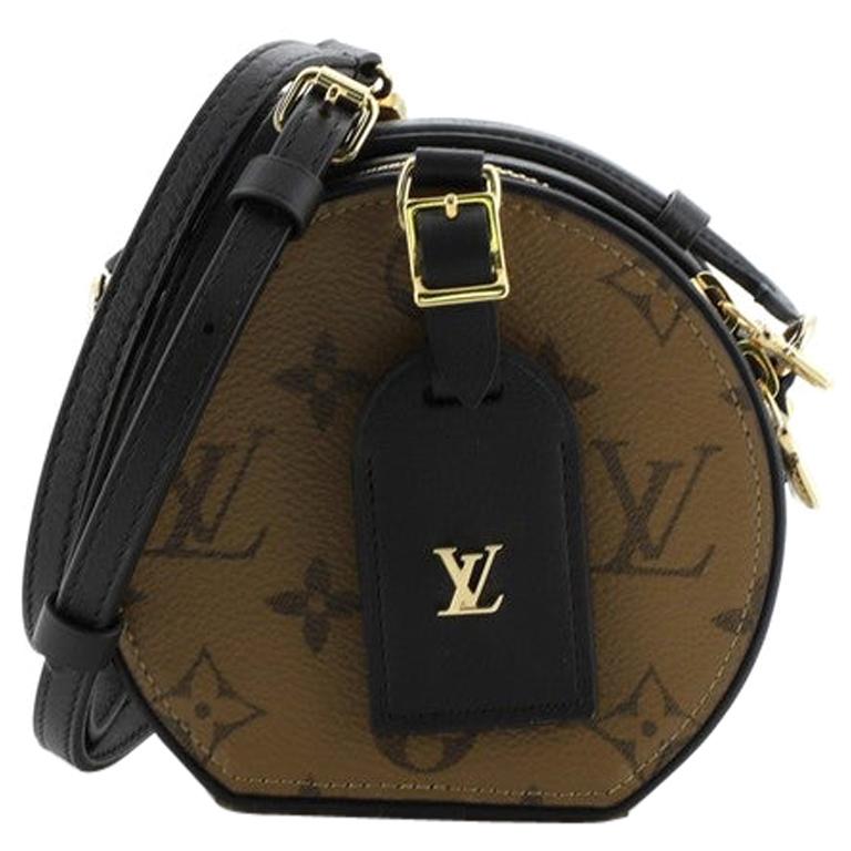 Louis Vuitton Mini Boite Chapeau Bag Reverse Monogram Canvas at 1stDibs   louis vuitton boite chapeau mini, lv mini boite, petite boite chapeau  reverse monogram