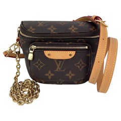 LOUIS VUITTON Mini Bumbag Monogram Belt Shoulder Bag