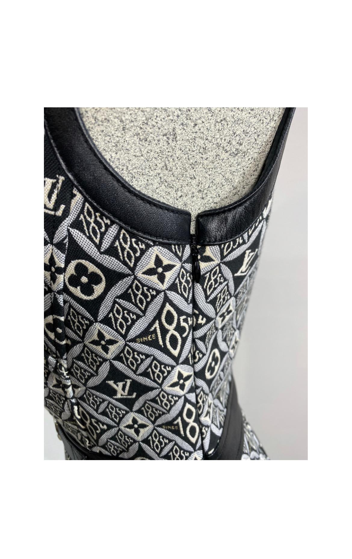 Women's or Men's Louis Vuitton mini dress Since 1854 in jacquard.