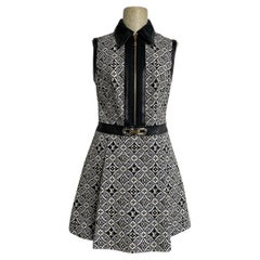 Louis Vuitton mini dress Since 1854 in jacquard.