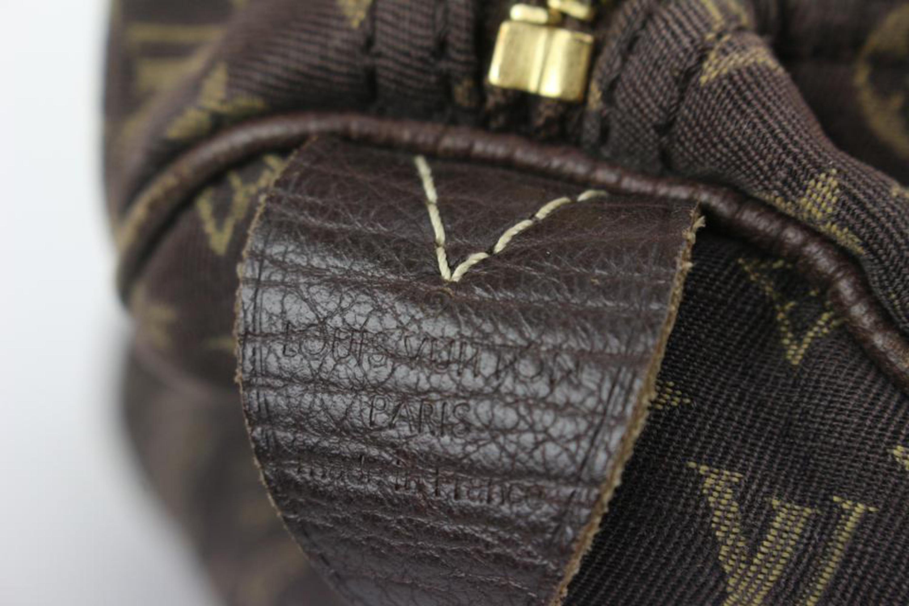 Louis Vuitton Mini Lin Brown Monogram Idylle Speedy 30 Bag 1130lv18 4