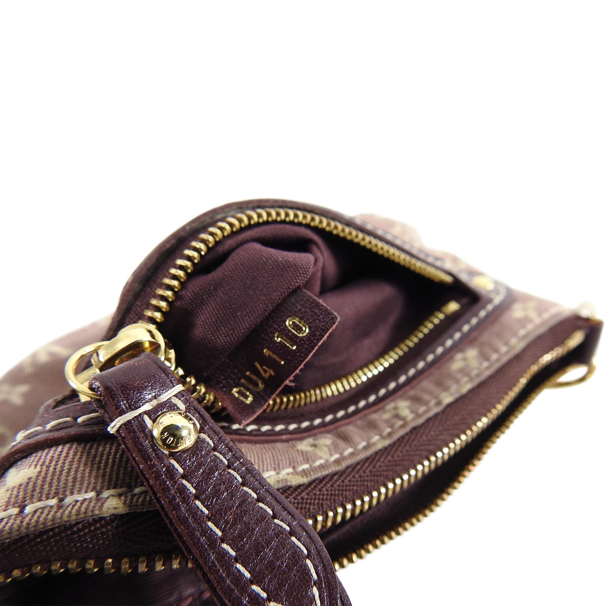 Brown Louis Vuitton Mini Lin Extra Small Micro Pochette Bag