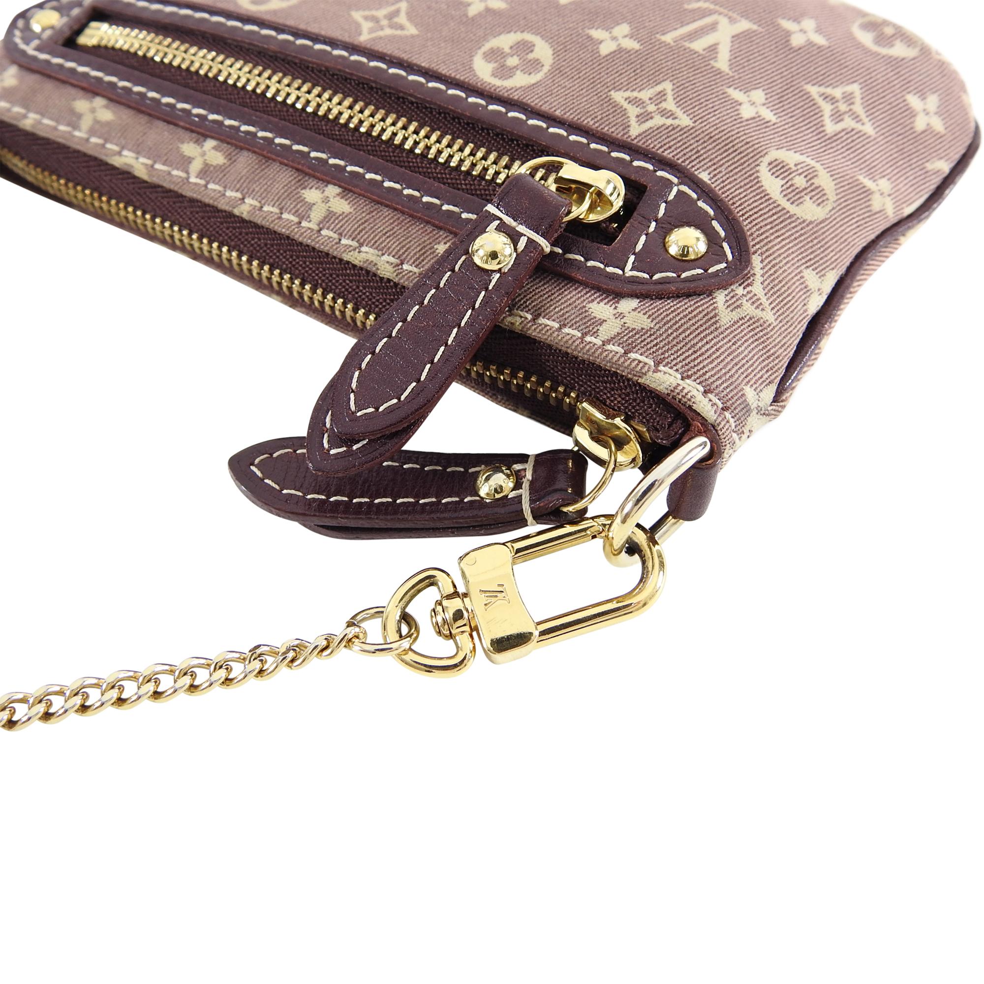 Women's Louis Vuitton Mini Lin Extra Small Micro Pochette Bag