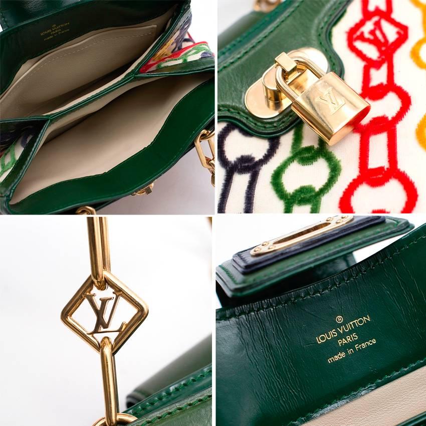 Louis Vuitton 'Mini Linda' Limited Edition Chain Bag For Sale 2