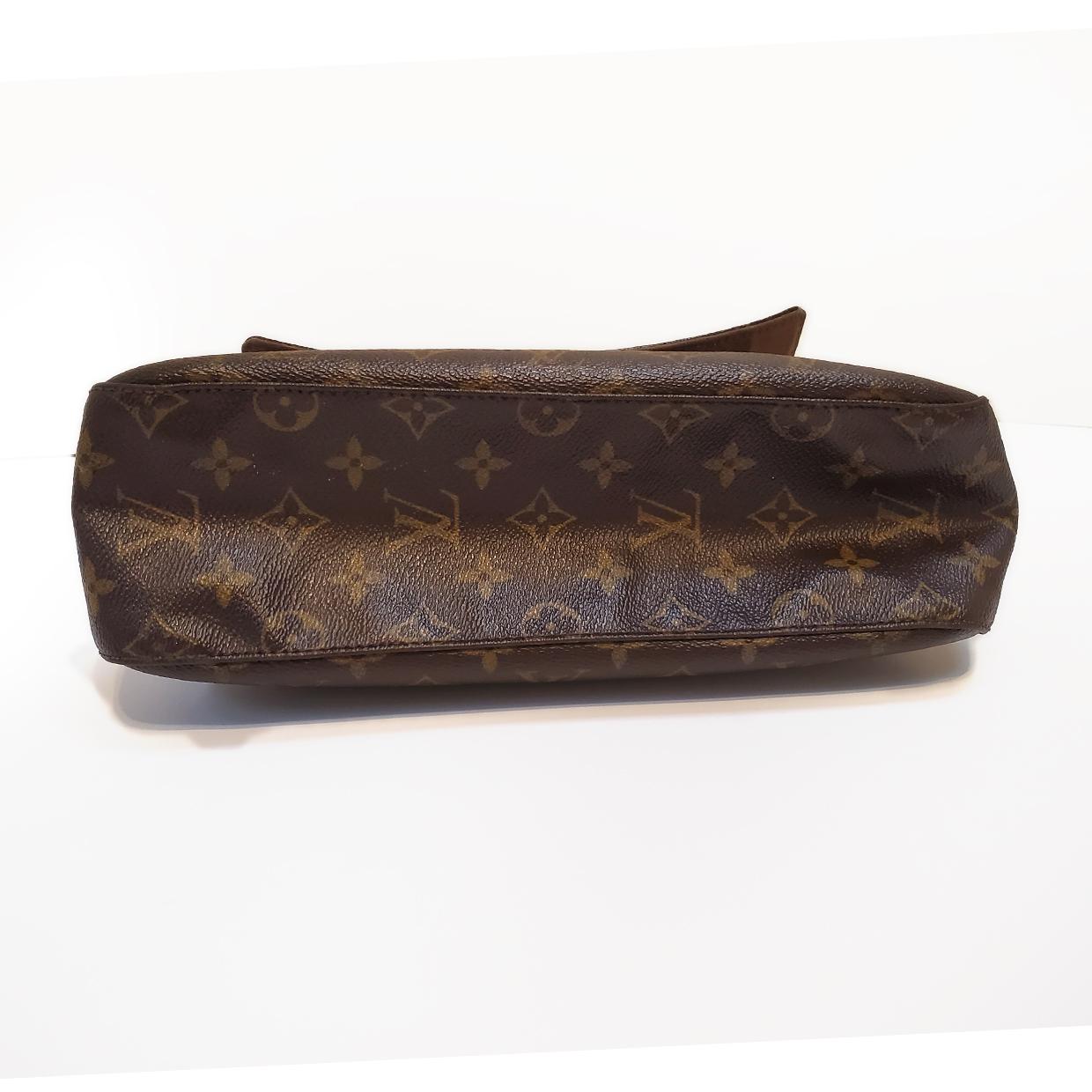 Women's Louis Vuitton Mini Looping Bag Brown Monogram Hand Bag For Sale