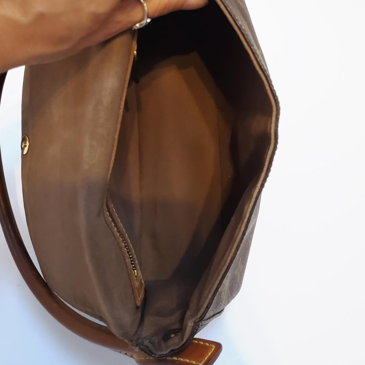 Louis Vuitton Mini Looping Bag Brown Monogram Hand Bag For Sale 2