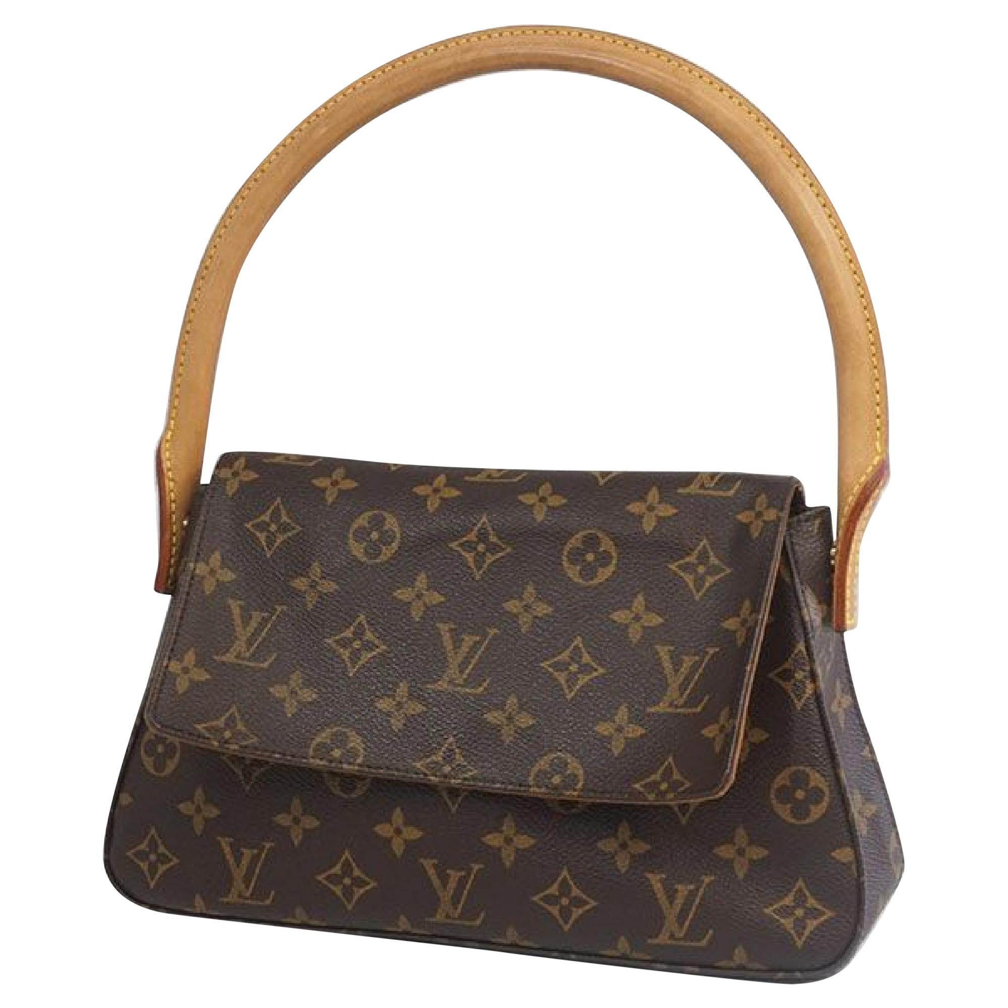 Louis Vuitton Monogram Canvas Mini Looping Shoulder Bag