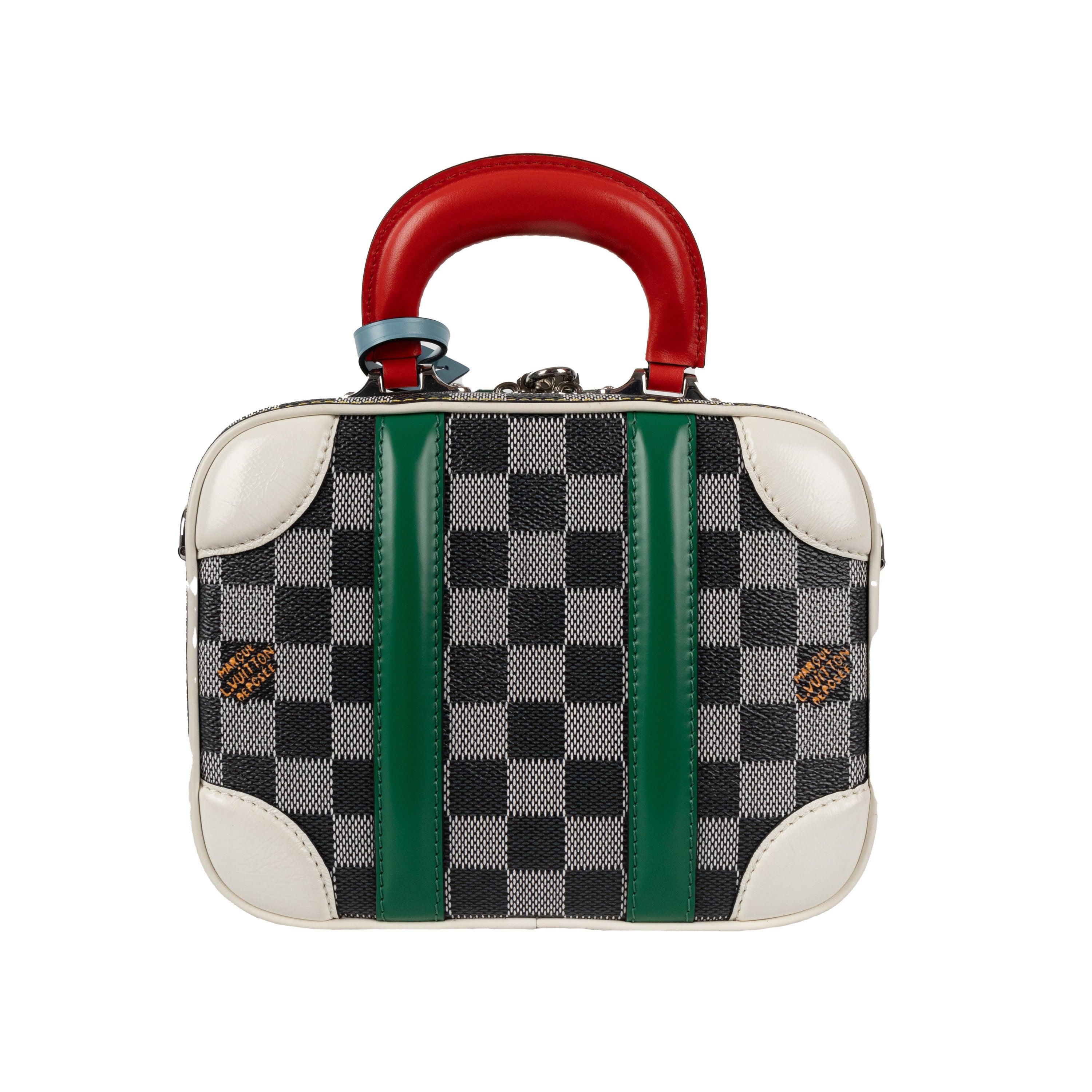 Black Louis Vuitton Mini Luggage Damier BB Handbag - '10s For Sale