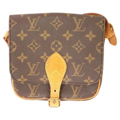 Vintage Louis Vuitton Mini Monogram Cartouchiere PM Crossbody Bag 863513