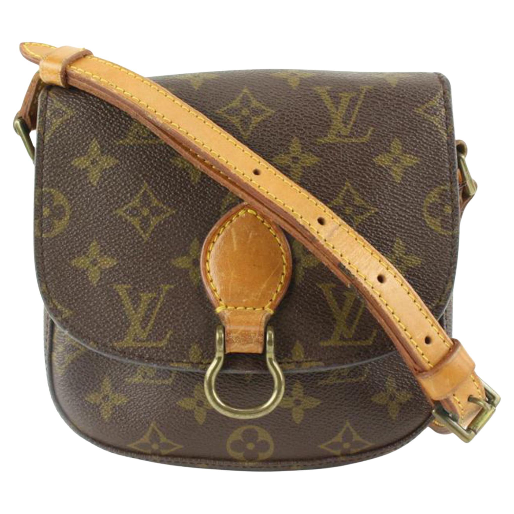 Louis Vuitton Brown Monogram Sologne Crossbody Bag at 1stDibs
