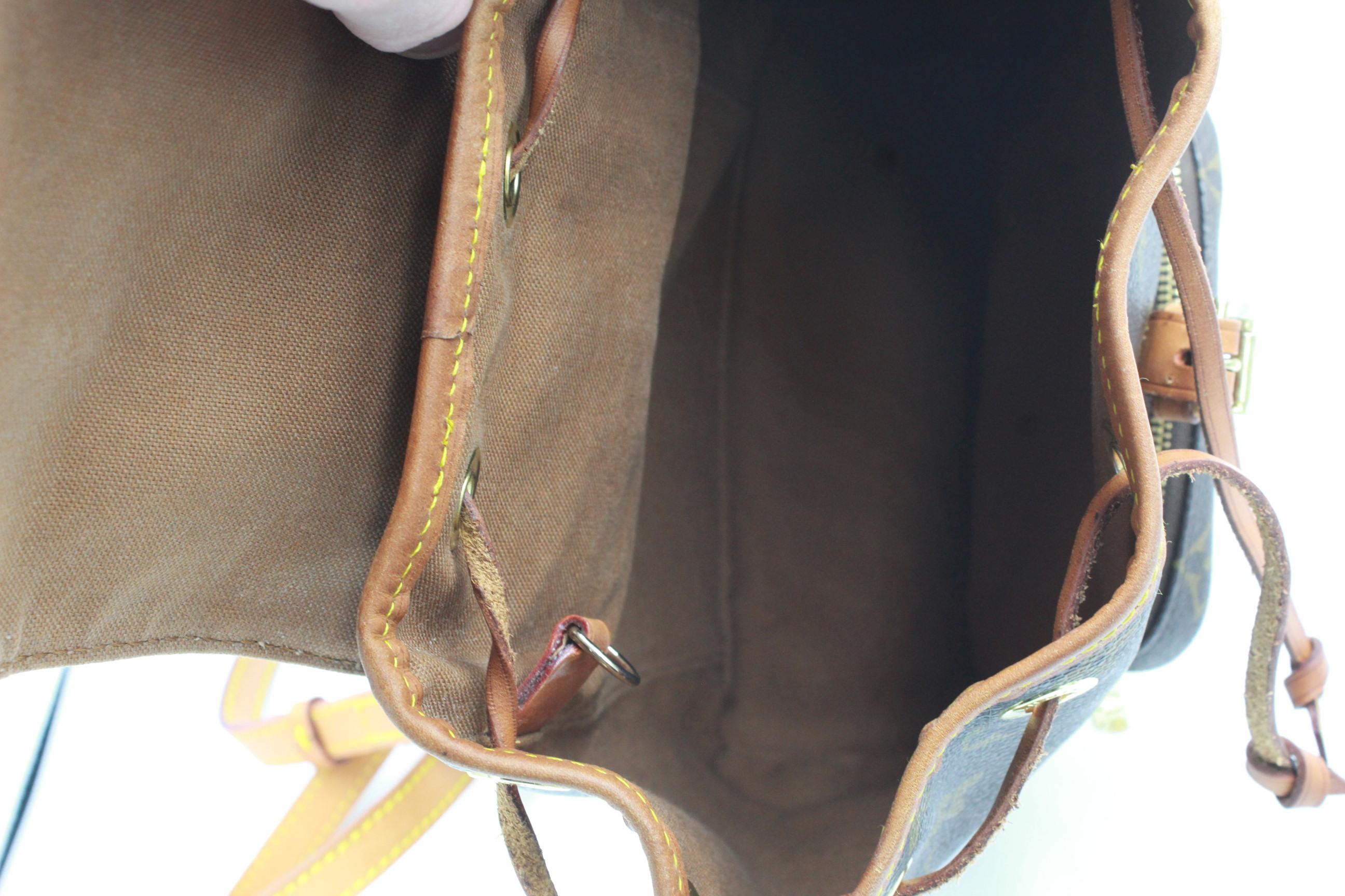 Women's or Men's Louis Vuitton mini Montsouris backpack in monogram canvas For Sale
