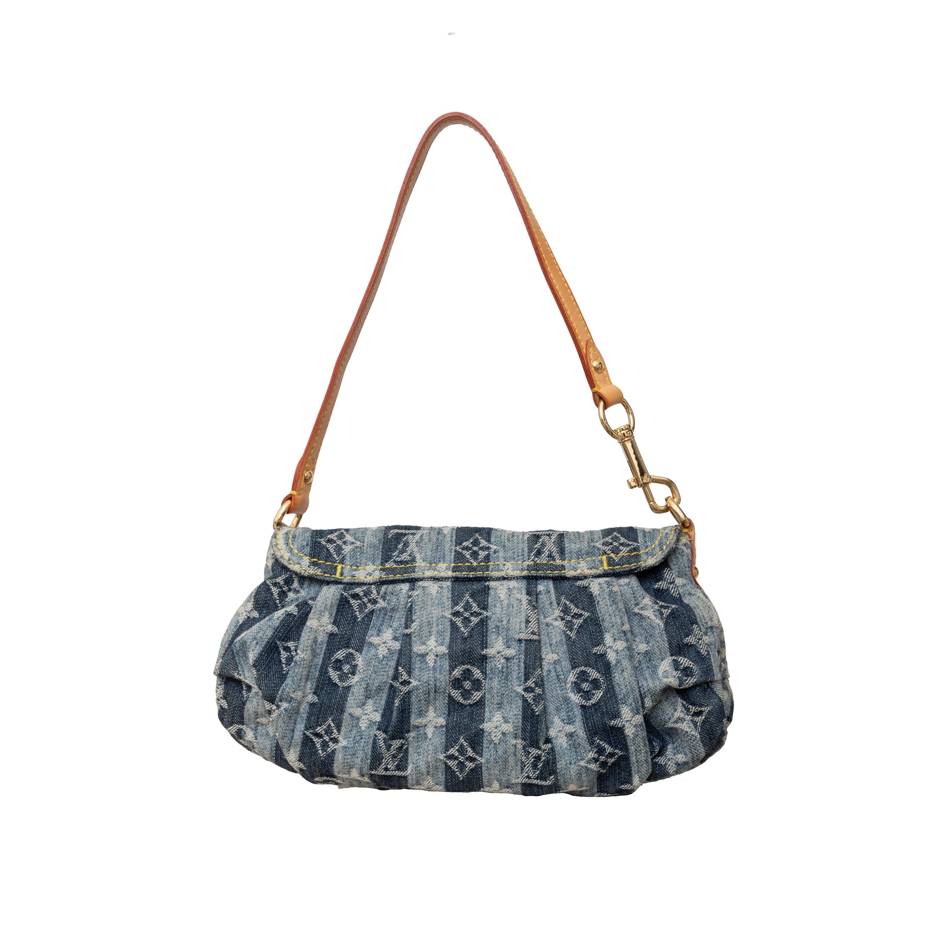 Louis Vuitton Mini Pleaty Raye Shoulder Bag - '00s In Excellent Condition In Milano, IT