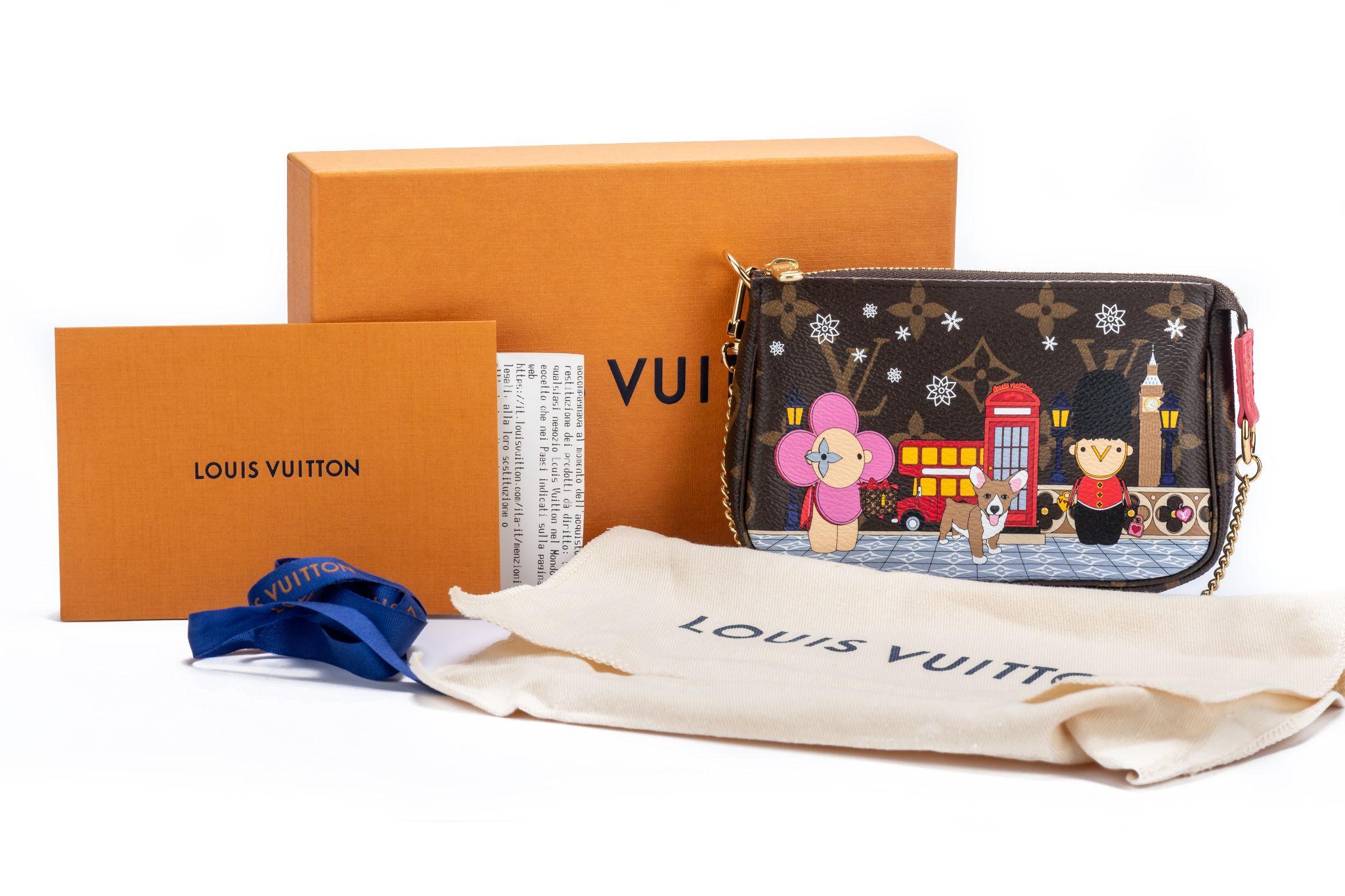 Louis Vuitton Mini Pouchette Xmas 2022 en vente 8
