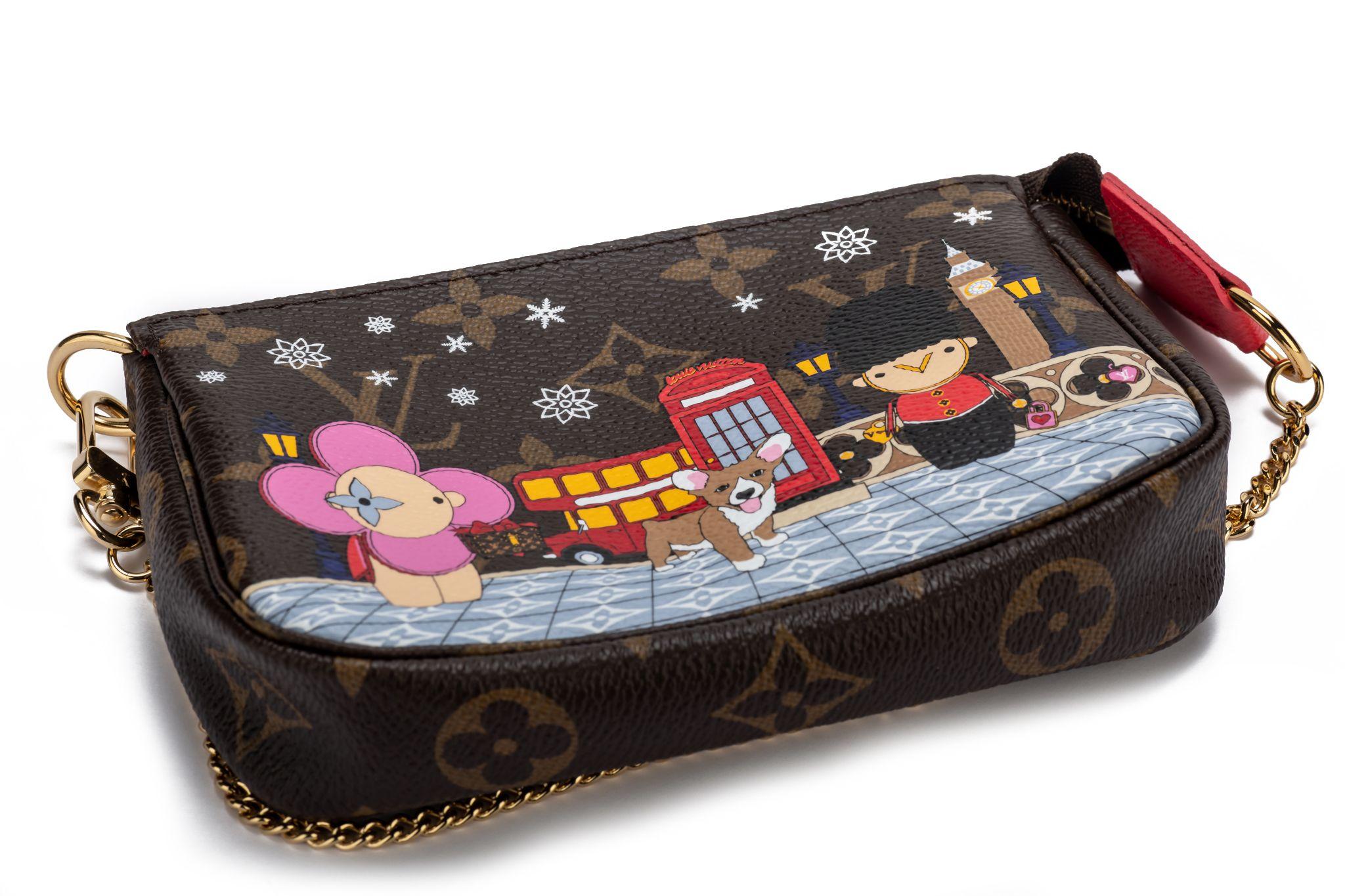 Louis Vuitton Mini Pouchette Xmas 2022 Unisexe en vente