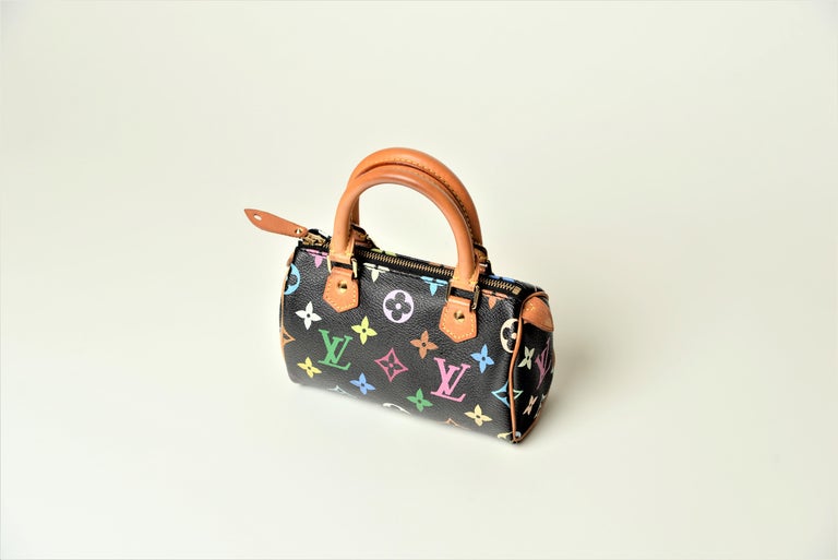 Louis Vuitton Murakami Multicolor Monogram Nano Speedy - Black Mini Bags,  Handbags - LOU655289