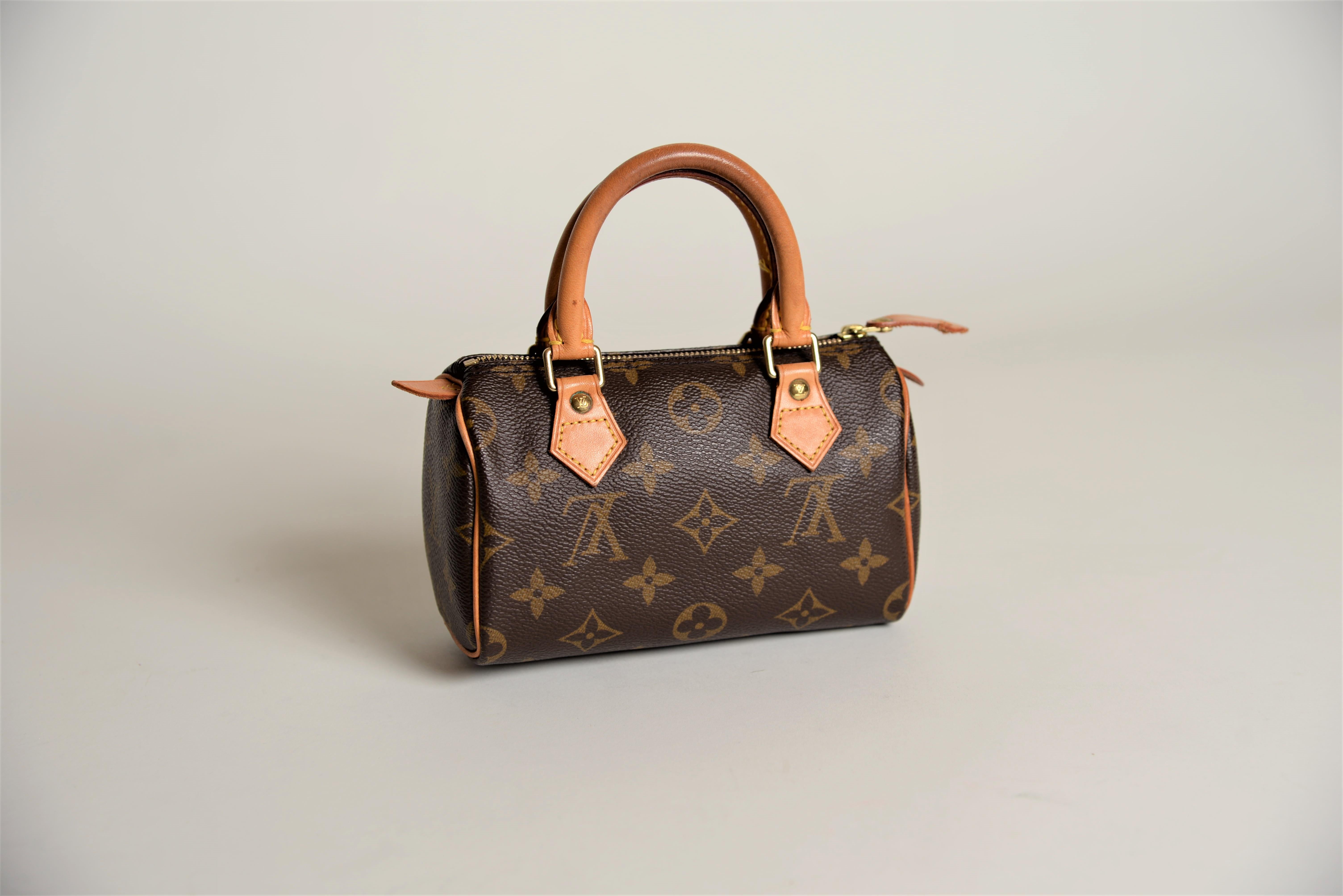 Louis Vuitton Mini Speedy Monogram with Dustbag 6