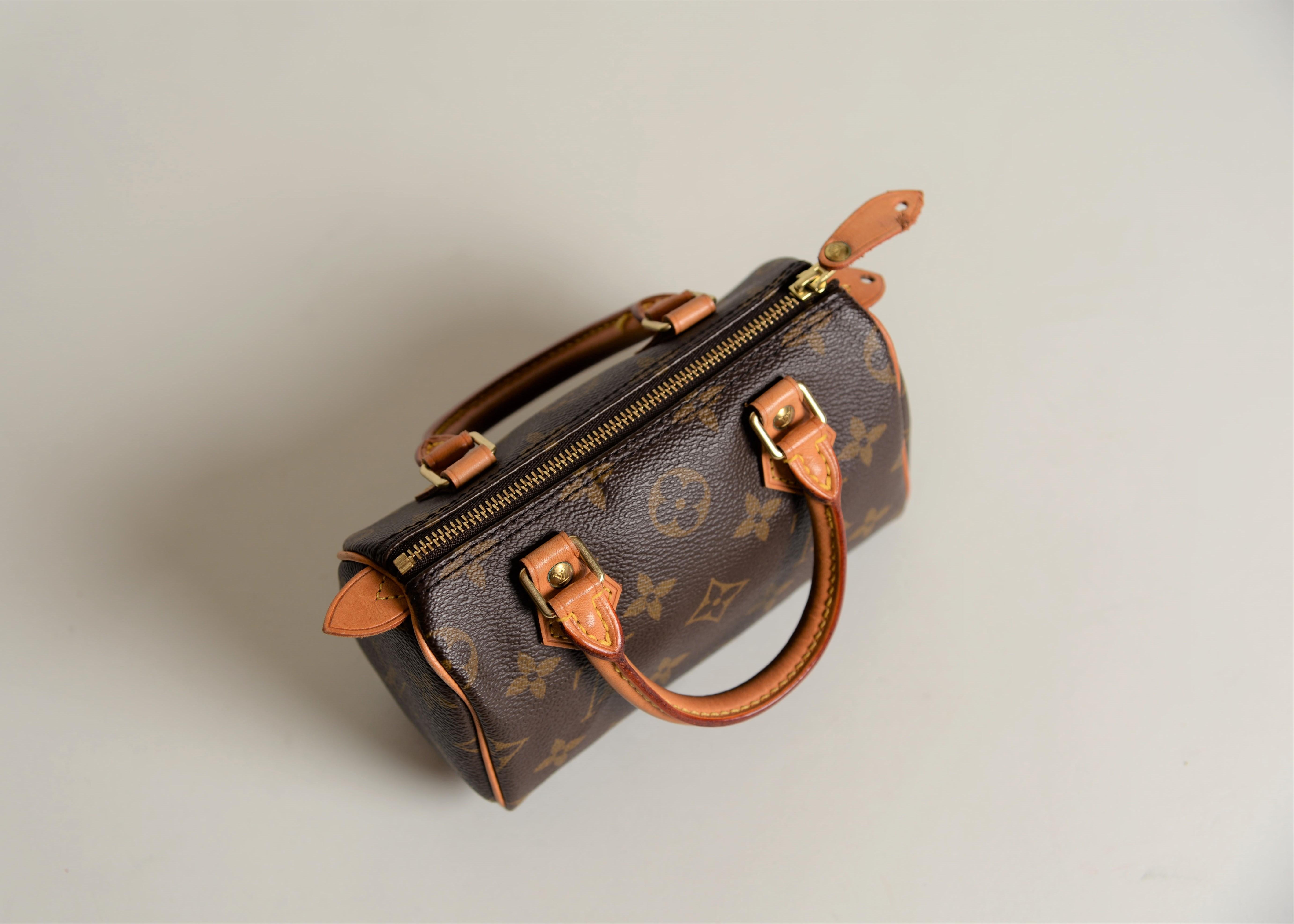 Louis Vuitton Mini Speedy Monogram with Dustbag 7