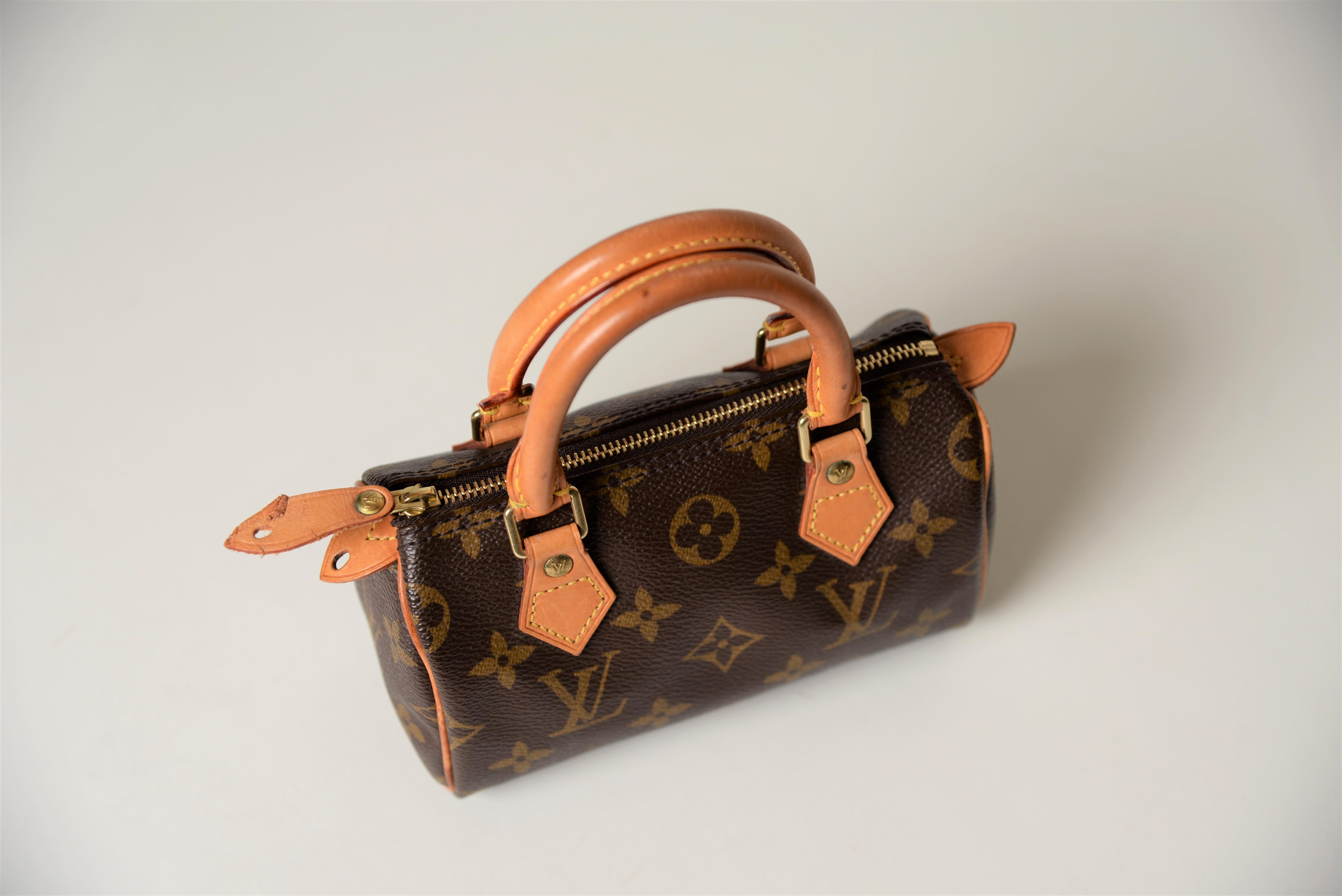 Women's or Men's Louis Vuitton Mini Speedy Monogram with Dustbag